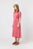 Jacquard Shirt Dress - Pink