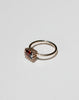 Lucia Ring - Gold Plated With Thai Garnet
