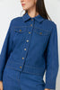 Denim Jacket - Mid Blue Indigo