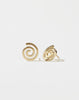 Spiral Studs - Gold Plate