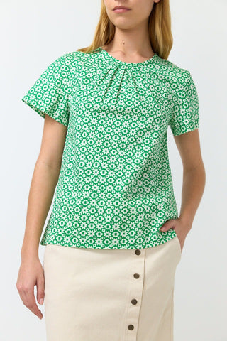 Star Bloom Top - Green