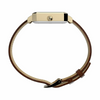 Woman's Rectangle Classic - Brown Strap
