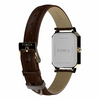Woman's Rectangle Classic - Brown Strap