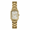 Woman's Rectangle Classic - Gold Strap
