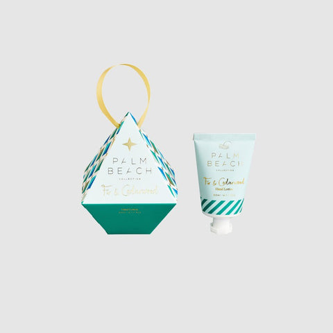 Hanging Bauble Hand Lotion - Fir and Cedarwood