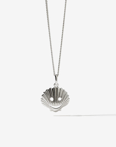 Nell Shell Necklace - Sterling Silver