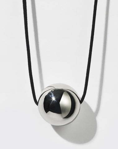Orb Necklace Oversized - Sterling Silver