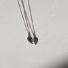 Broken Heart Charm Necklaces - Sterling Silver