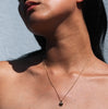 Mini Camille Charm Necklace - Gold Plated