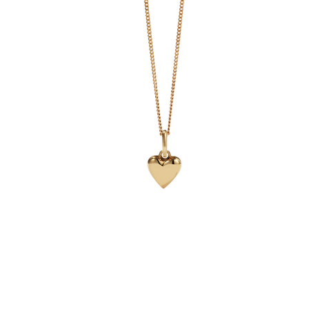 Mini Camille Charm Necklace - Gold Plated