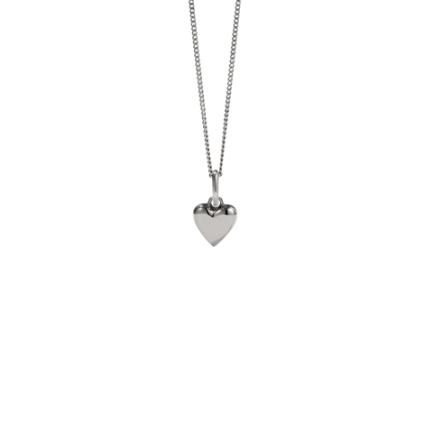 Mini Camille Charm Necklace - Sterling Silver