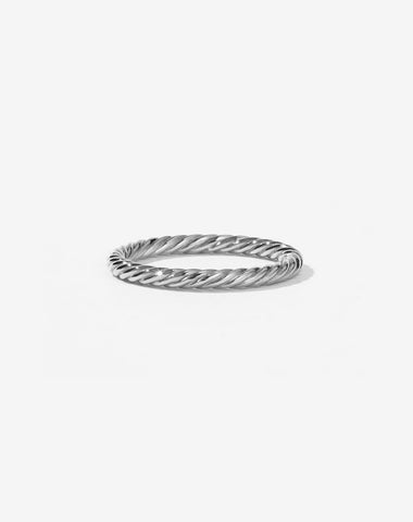 Rope Band - Sterling Silver