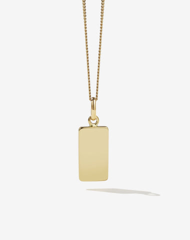 Wilshire Charm Necklace - Gold Plated